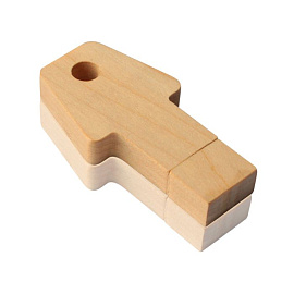 Флешка "Ключ 4" (липа) с чипом 64 гб. USB 2.0 (Бежевый)