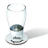 Бокал анаморфированный cheers
