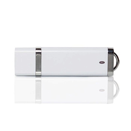 Флешка PL003 с чипом 16 гб. USB 2.0 (Белый)