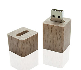 Флешка DR017 (липа) с чипом 64 гб. USB 2.0 (Бежевый)