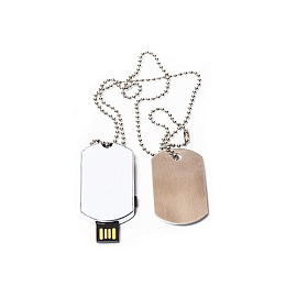 Флешка ME068 (серебро)  4 гб. USB 2.0 (Серебряный)