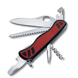 Нож перочинный VICTORINOX Forester One Hand, 111 мм, 10 функций, с фиксатором