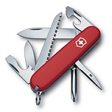 Нож перочинный VICTORINOX Hiker, 91 мм, 13 функций, красный