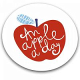 Разделочная доска an apple a day