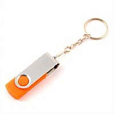 Корпус USB-Flash накопитель - брелок (флешка) "HIT - New",  8 Gb, в металлическом корпусе с пластико
