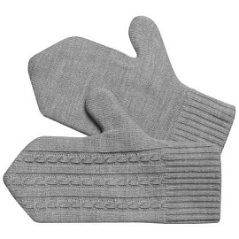 Варежки Comfort Fleece (Светло-серый)