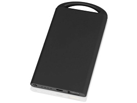 Портативное зарядное устройство "Shine" с покрытием SOFT TOUCH, 4000 mAh (Чёрный)