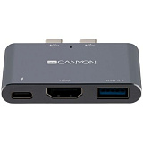 DS-1. Док-станция Thunderbolt 3, 3-в-1