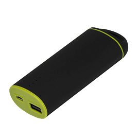 Внешний аккумулятор, Travel Max PB, 4000 mAh, пластик, покрытие-soft touch, в подарочной коробке (Оливковый; Чёрный)