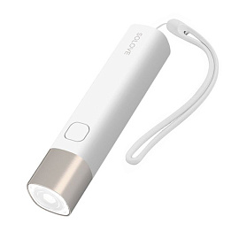 Портативный фонарик XIAOMI SOLOVE X3 PORTABLE FLASHLIGHT POWER BANK BLACK, чёрный ()