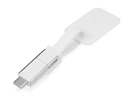 Зарядный кабель 3-в-1 Charge-it, черный (белый)