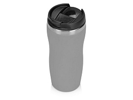 Термокружка «Mony Steel» soft-touch - 350 мл, синий (Серый)