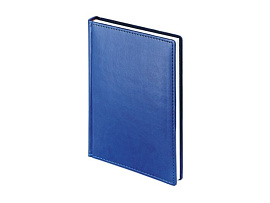 Ежедневник недатированный А4 Velvet, черный (Синий)