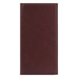 Визитница NG Velvet, 130х240 мм, 72 карты, коричневая