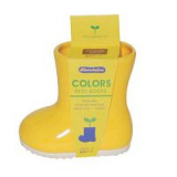 Кашпо для выращивания ромашки baby boots желтое