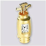 Часы "Golf bag I" gold