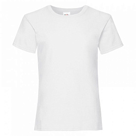 Детская футболка FOTL Girls Valueweight (белый)