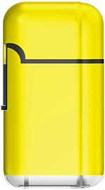 Многоразовая зажигалка с системой джет-пламени EWT-600 Double Jet Flame (Жёлтый)